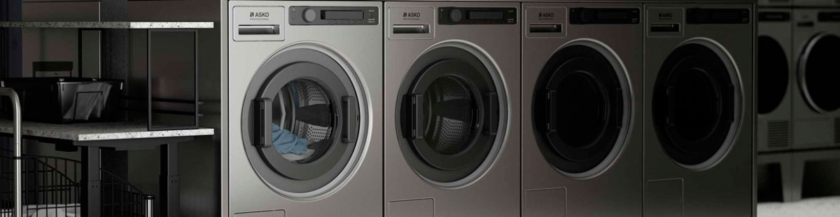 Профессиональные стиральные машины Asko для прачечных, гостиниц, медицинских учреждений