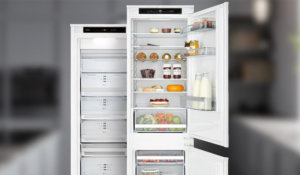 холодильник Asko внутри и снаружи